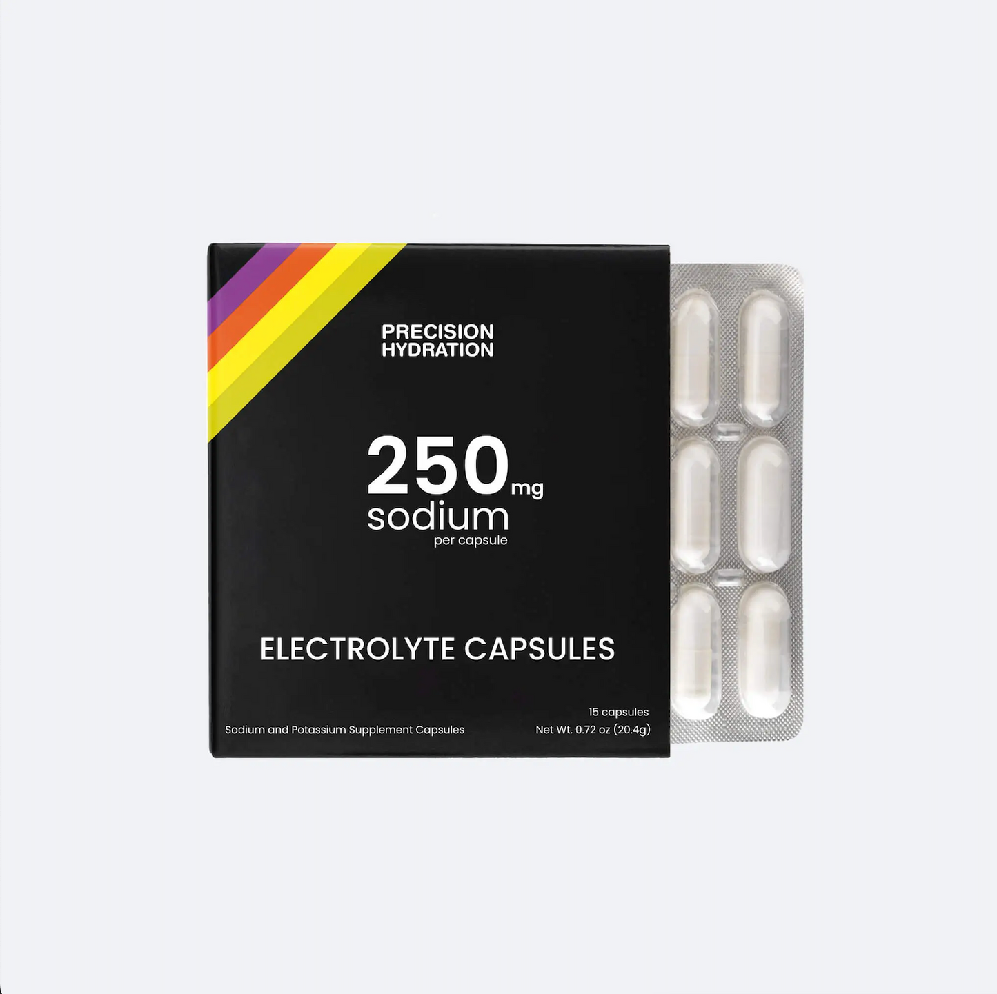Electrolyte capsules